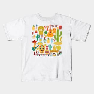 Fiesta Pattern Kids T-Shirt